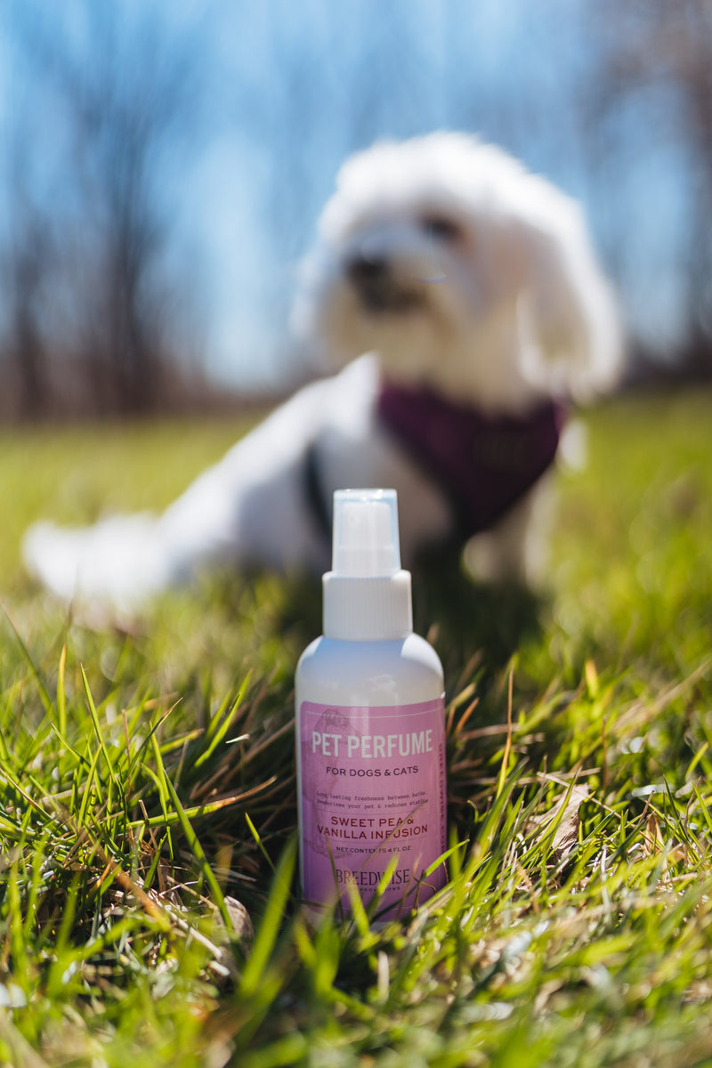 Pet Perfume-4oz (Sweet Pea Vanilla fragrance)