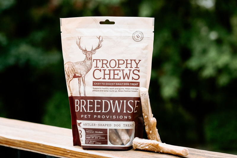 Trophy Chews™ Antler-Shaped Dental Treats