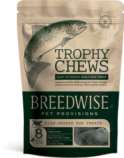 Trophy Chews™ Fish-Shaped Dental Treats