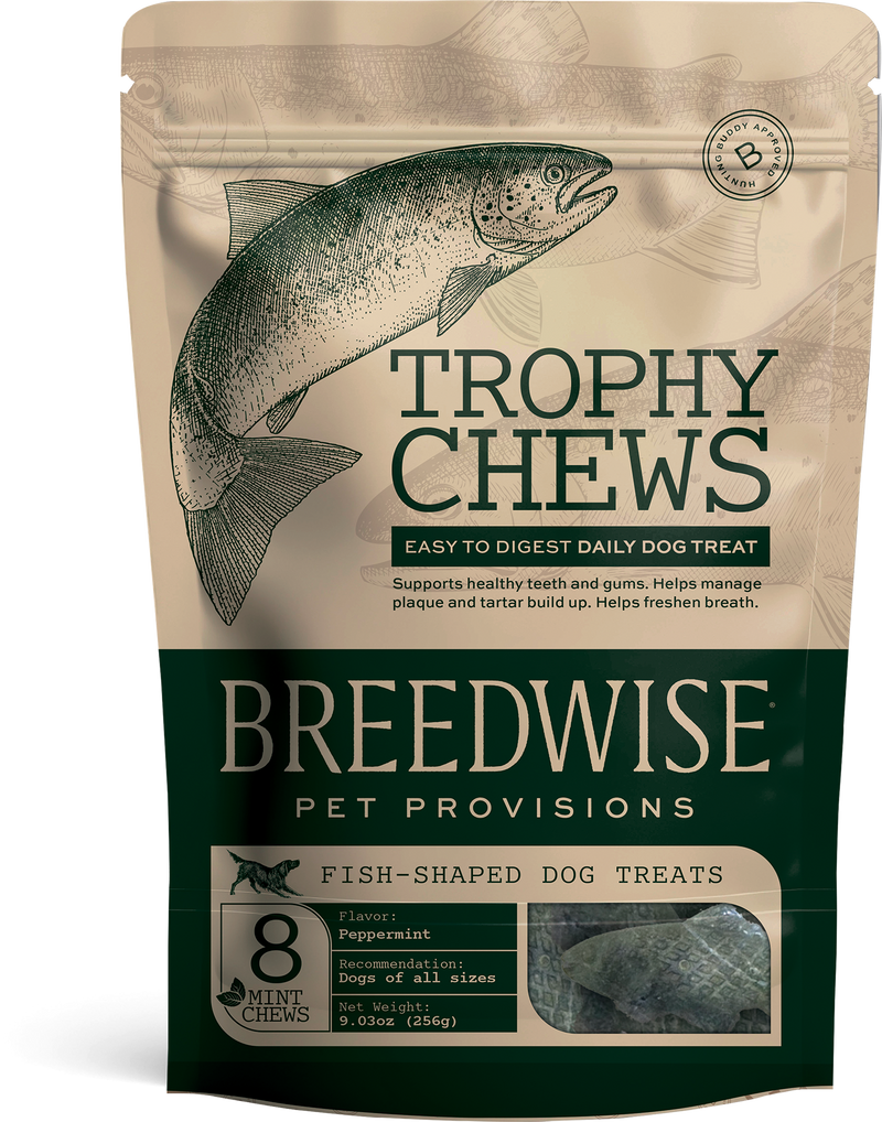 Trophy Chews™ Fish-Shaped Dental Treats