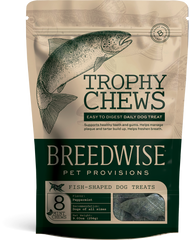Trophy Chews™ Fish-Shaped Dental Treats – Breedwise Pet Provisions