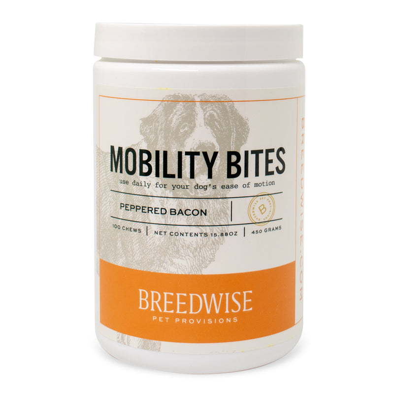 Mobility Bites 100-count jar