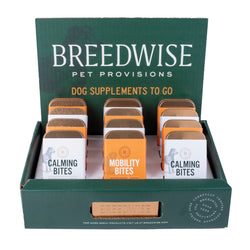 POS Display - Calming and Mobility Bites (12 Tins) Wholesale