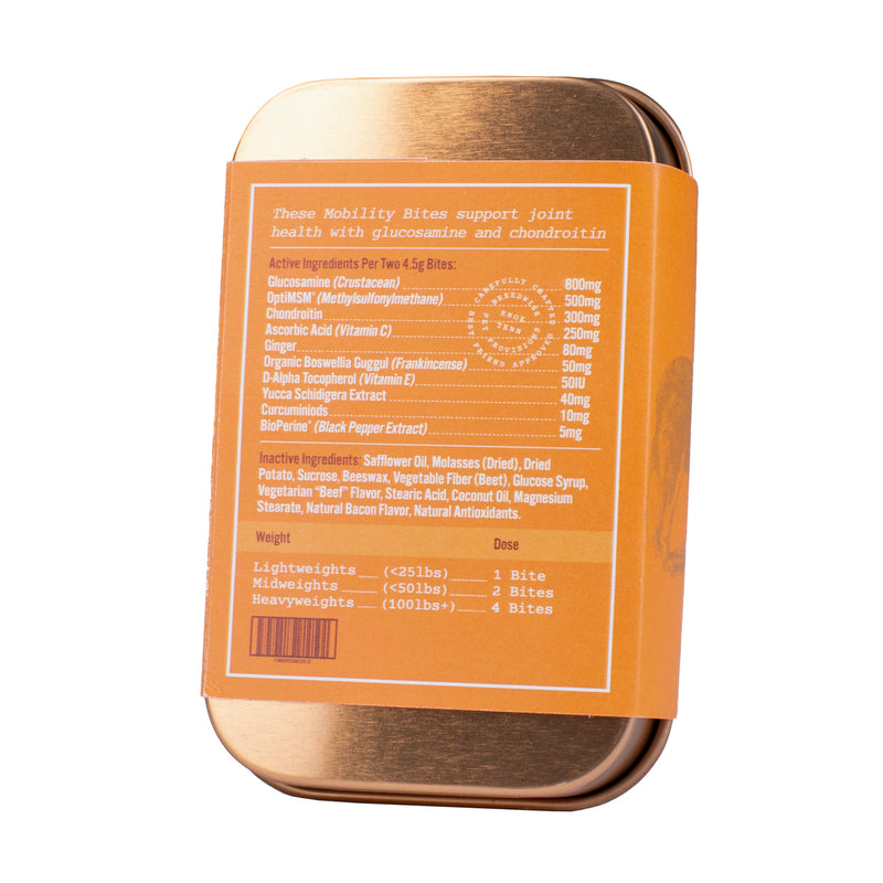 Copper Carrying Tin (14-ct) Mobility Bites